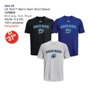 Item 06 Aigles Bleus UA T-Shirt 1376842 2026