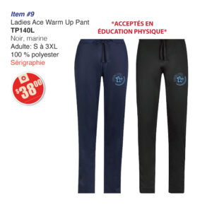 Item 09 École Pamphile Le May Pantalon Femme TP140L 2026